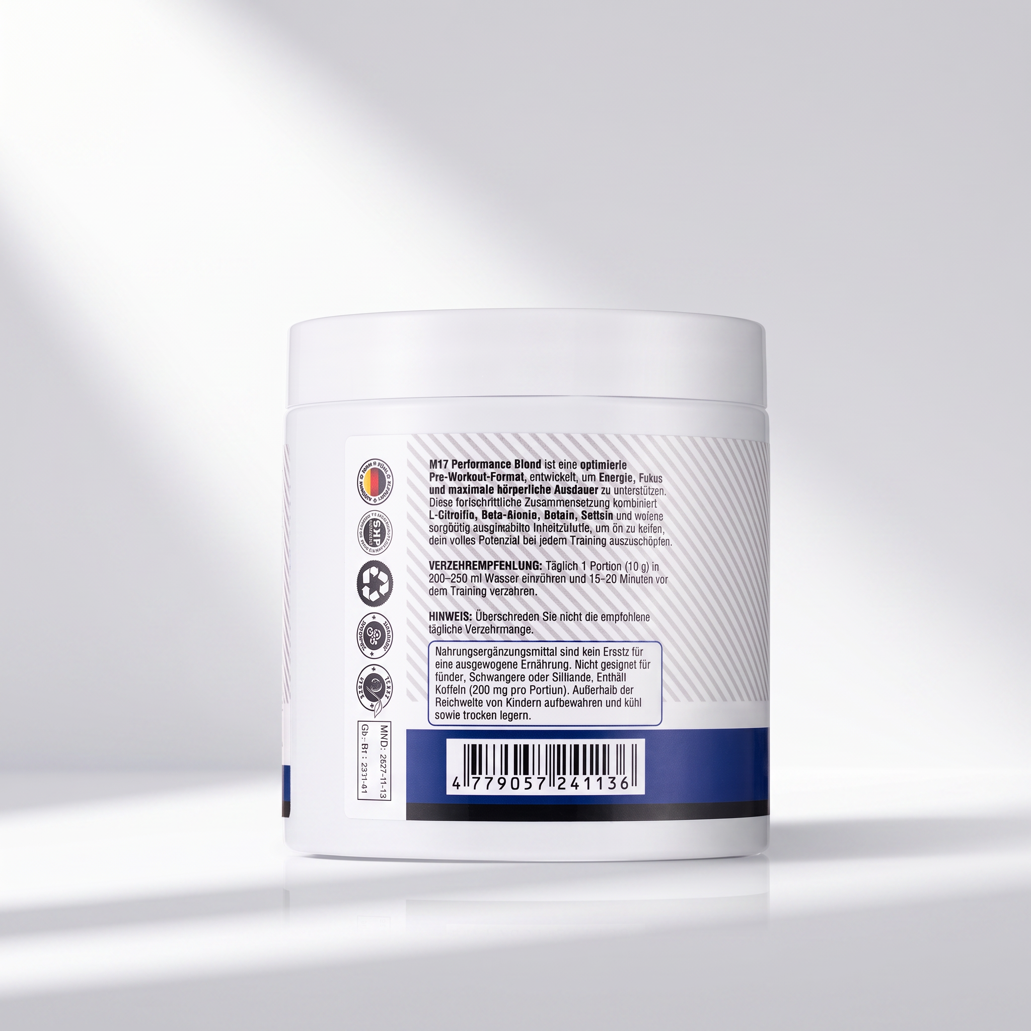 M17 Performance Blend Pre-Workout - Mix Berry